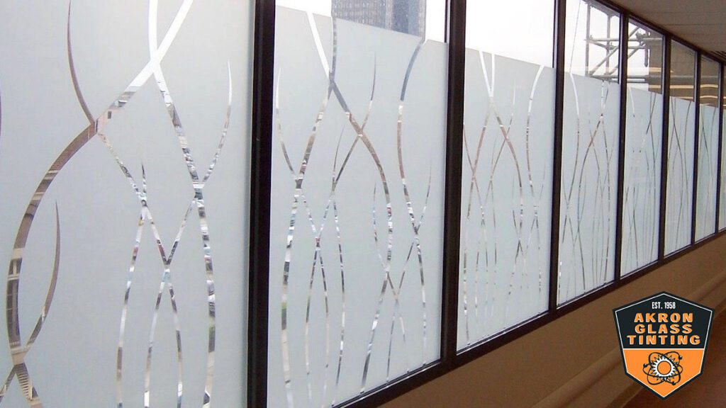 Five primary benefits of using decorative film versus custom glass - decorative window film in akron, oh